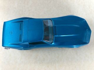 1973 Corvette Coupe blue/blue.  1/25 scale Dealer Promo 5