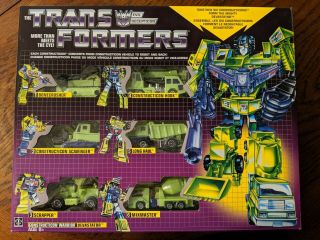 Devastator G1 Transformers Walmart Reissue