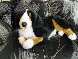 Giant Realistic Plush Stuffed Soft Bernese Mountain Dog 31 "