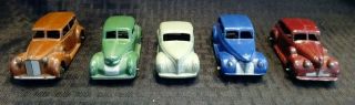 Dinky Toys Private Automobiles Set No.  2 w/Box Meccano 11