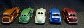 Dinky Toys Private Automobiles Set No.  2 w/Box Meccano 12