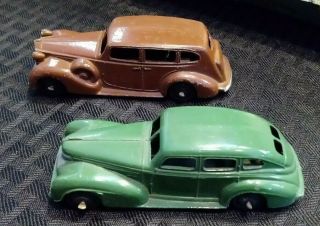 Dinky Toys Private Automobiles Set No.  2 w/Box Meccano 2