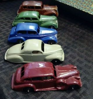 Dinky Toys Private Automobiles Set No.  2 w/Box Meccano 8