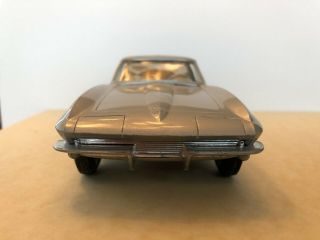 1965 Corvette Coupe silver/gray.  1/25 scale Dealer Promo 3