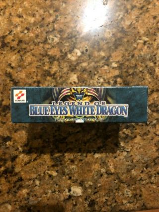 Yugioh Unlimited Legend of Blue Eyes LOB Booster Box North American 2002 2