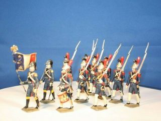 Circa 1950 Cbg Mignot 11 Napoleon Engineers Of The Guard