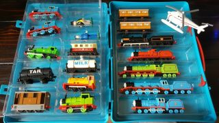 Ertl Thomas The Tank Engine And Friends Die Cast Collectors Train Set W/ Books