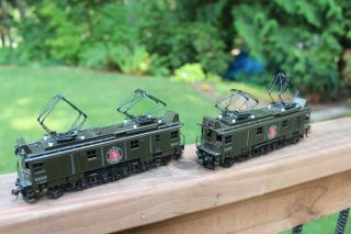 Gn Great Northern Nickel Plate Brass Z - 1 Electric Locomotives 5000 & 5002 Factor