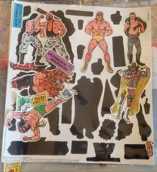 1990 WWF Colorforms Action Set Next Day 3