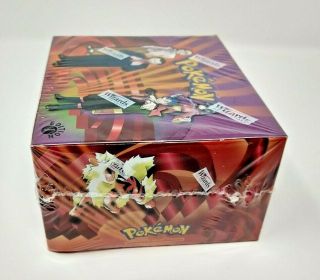 Pokemon Gym Challenge 1st Edition Factory Booster Box 6