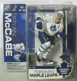 Misp 2006 Mcfarlane Sportspicks Nhl Series 13 Bryan Mccabe Toronto Maple Leafs