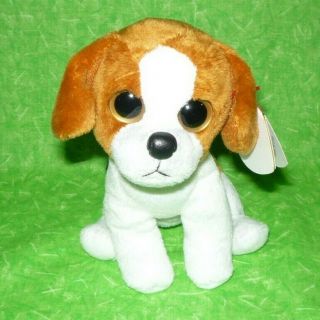 Ty Beanie Baby Banjo - Plush Beagle Puppy Dog With Tags