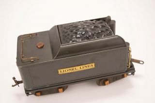 LIONEL LINES STANDARD GAUGE LOCOMOTIVE STEAM ENGINE TRAIN 385E & COAL CAR 10