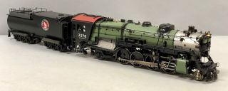 3rd Rail 3376 Brass Great Northern 2 - 8 - 2 Steam Locomotive & Tender - 3 - Rail LN 3