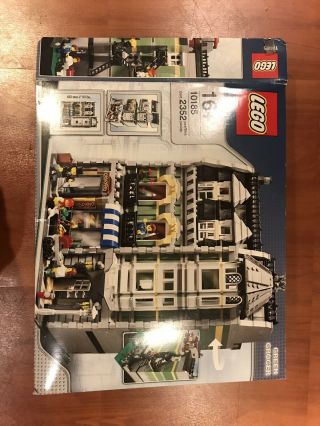 Lego 10185 Creator Green Grocer (box Opened,  Parts Bags)