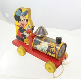 Fisher Price - 485 Mickey Mouse - Choo - Choo Express Train