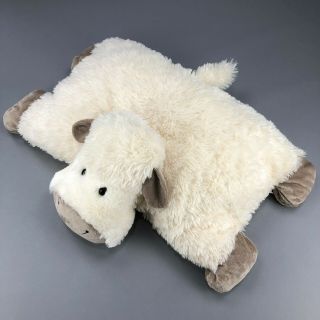 Jellycat Truffles Sheep Lamb Plush Large Size 28 X 18 Soft Pillow Nwot