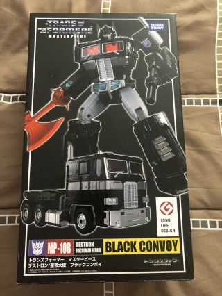 Transformers Masterpiece Mp - 10b Black Convoy Takara Tomy ⭐️