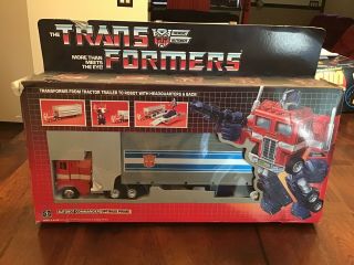 Transformers 1984 Authentic Optimus Prime Hasbro In