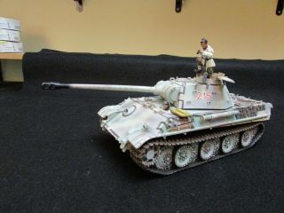 Collectors Showcase CS00354 German Panzer V Panther Tank 1/30 winter camo 6