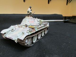 Collectors Showcase CS00354 German Panzer V Panther Tank 1/30 winter camo 7