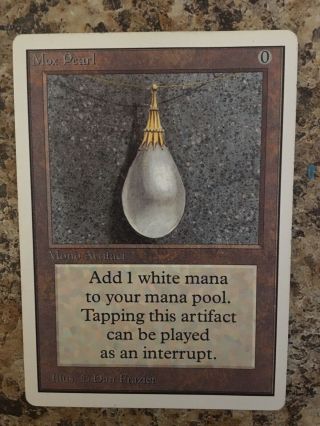 Mox Pearl - Unlimited - Very Light Play