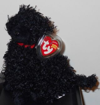 Ty Beanie Baby Smudges The Dog (6 Inch) Mwmt