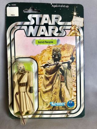 1978 Star Wars Sand People 20 Back - A By Kenner