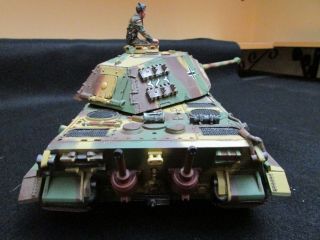 Collectors Showcase CS00457 German King Tiger Panzer Tank 1/30 Porsche Turret 3