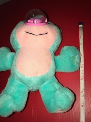Mattel Nosy Bears Mini Shaker Mazey Bear Blue Pink Plush 7 