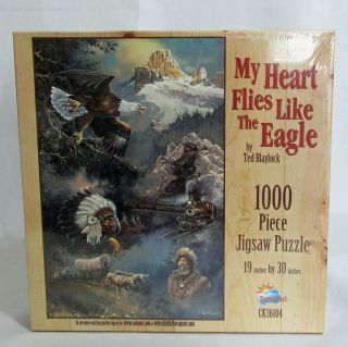Ted Blaylock My Heart Flies Like The Eagle1000 Pc Jigsaw Puzzle Factory
