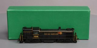 Overland 087010120.  1 Ho Brass Western Maryland Alco Rs - 3 Diesel 192 (6 - 25) Ln