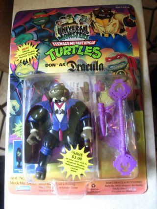 Tmnt Teenage Mutant Ninja Turtles Universal Monsters Don Dracula Action Figure