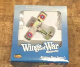Wings Of War Miniatures Airplane Pack Series 1 Spad Xiii (rickenbaker)