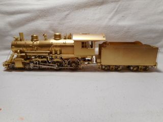 Omnicon - S - Scale Brass Erie G - 15 4 - 6 - 0 Steam Locomotive