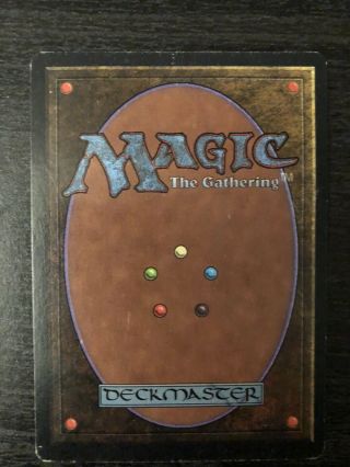 Ancestral Recall (Unlimited) Magic The Gathering X1 Moderately Played 5