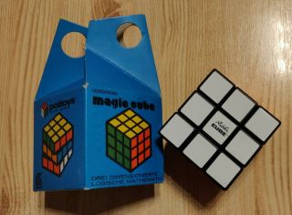 Vintage Rare Magic Cube - Politoys Rubik 