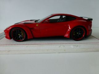 1/18 Ferrari F12 Novitec - Largo.  Davis & Giovanni.  Rosso Corsa 3