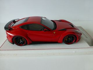 1/18 Ferrari F12 Novitec - Largo.  Davis & Giovanni.  Rosso Corsa 5