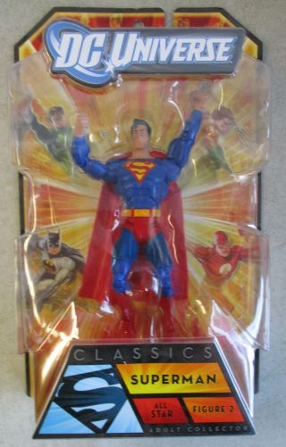 Moc 2010 Dc Universe Classics All Star Superman Action Figure
