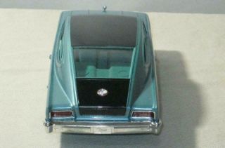 Dealer Promo Model Car AMC Marlin Friction 1965 Blue on Black 6