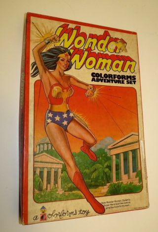 Wonder Woman Colorforms Adventure Set 1976