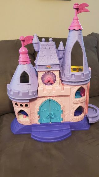 Fisher Price Little People Disney Princess Songs Castle Palace Dollhouse Playset