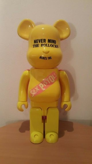 Medicom Toy 2006 Sex Pistols 1000 Never Mind Bollocks Be@rbrick Bearbrick Kaws