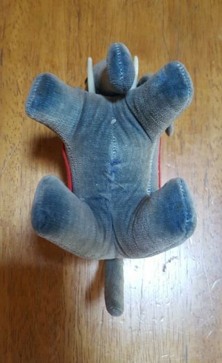 Rare Early Steiff Velvet Elephant Pin Cushion 6