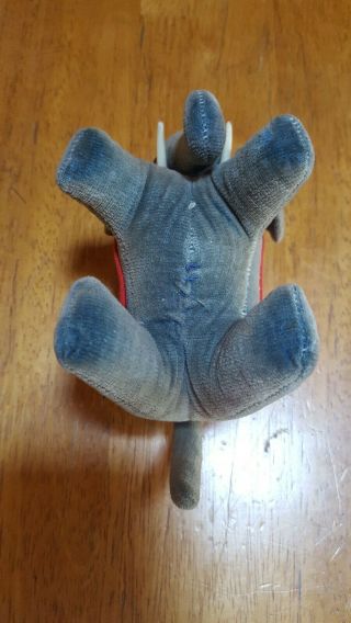 Rare Early Steiff Velvet Elephant Pin Cushion 7