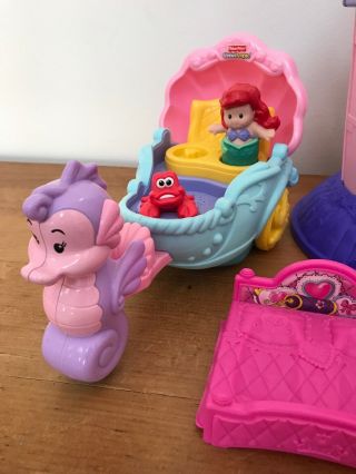 Fisher - Price Little People Disney Princess Musical Dancing Castle Carriage 4