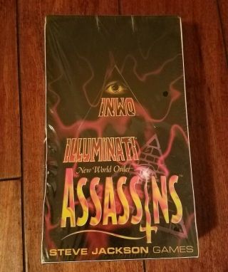 Illuminati World Order Assassins Factory 60 Booster Pack Box Inwo