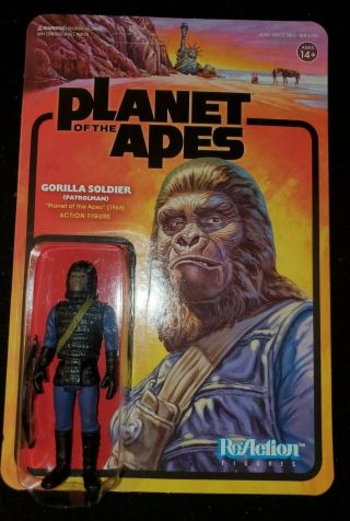 Planet Of The Apes: Gorilla Soldier / 3.  75 " Action Figure - Patrolman 7