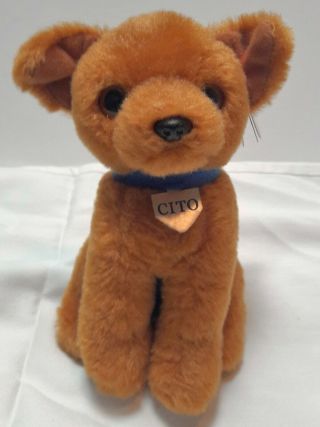 Cito : Resque Dog Charity Exclusive Ty Beanie Baby Nwt Limited & Retired